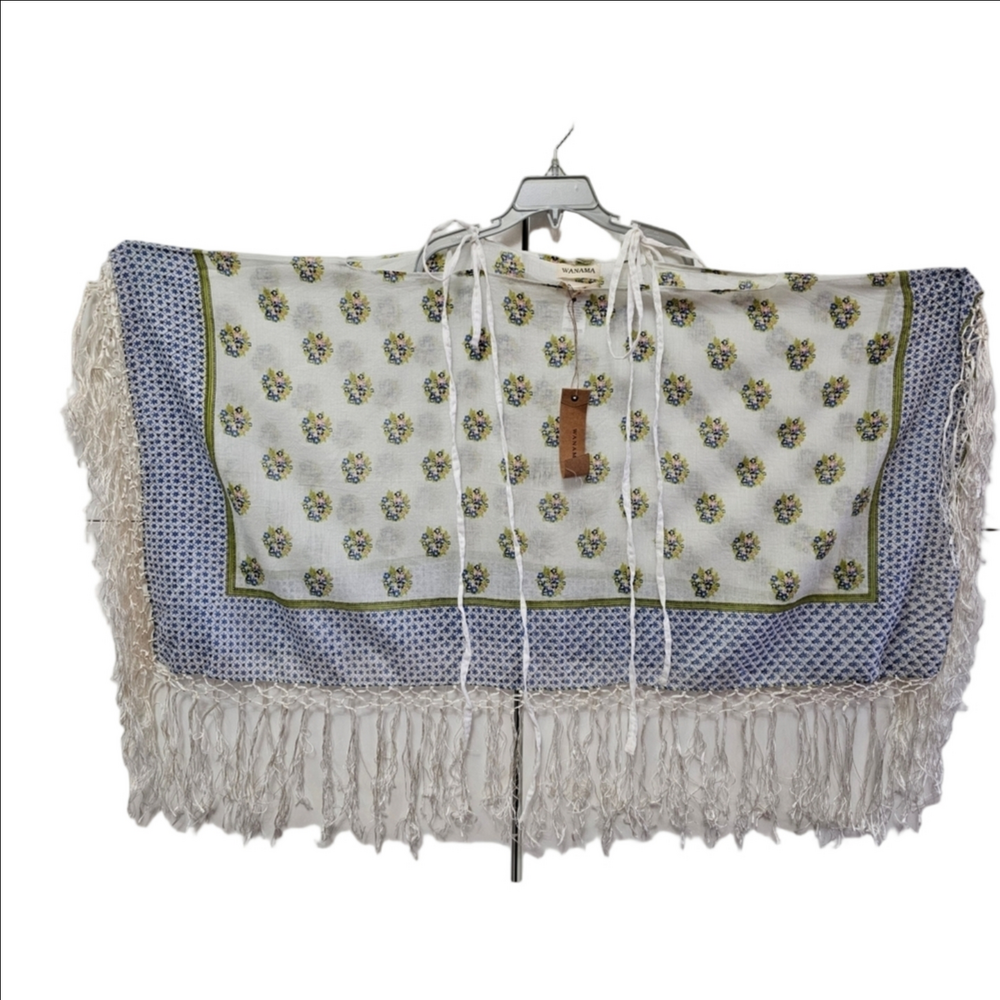 New Rare Scarf Bohemian Shoulder Tie Top